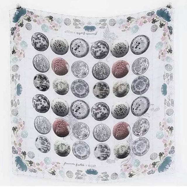 New kaolin scarf green