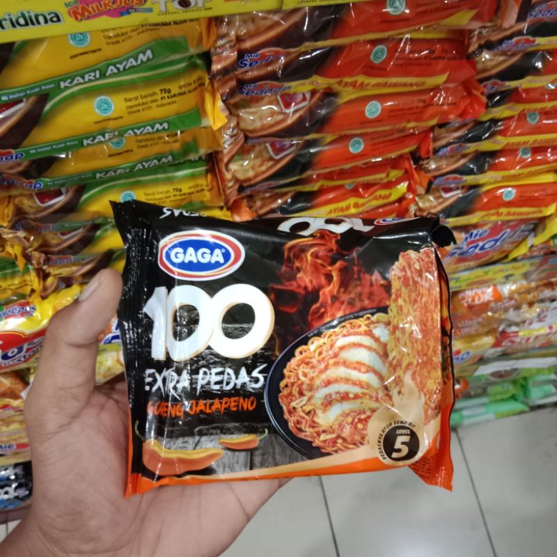 

Yummer l Mie Gaga Extra Pedas Goreng Jalapeno