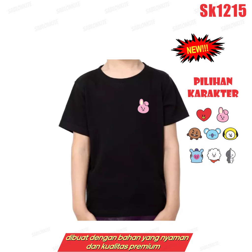 MURAH!!! KAOS ANAK CHOOKY RJ MANG TATA SHOOKY SK1215 ADA 8 PILIHAN MEMBER UNISEX