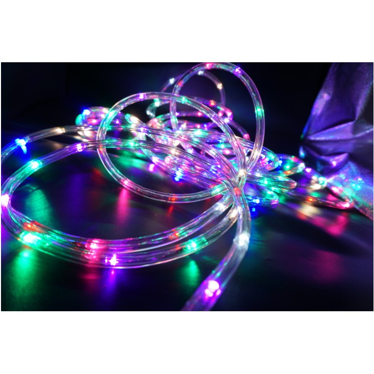 Lampu Selang LED 10 meter Full Colour + Kontroller 3 Jalur Waterproof Rope light