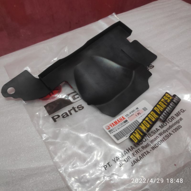 FLAP KARET LUMPUR MIO BAGIAN BOX FILTER ORIGINAL ORI YAMAHA