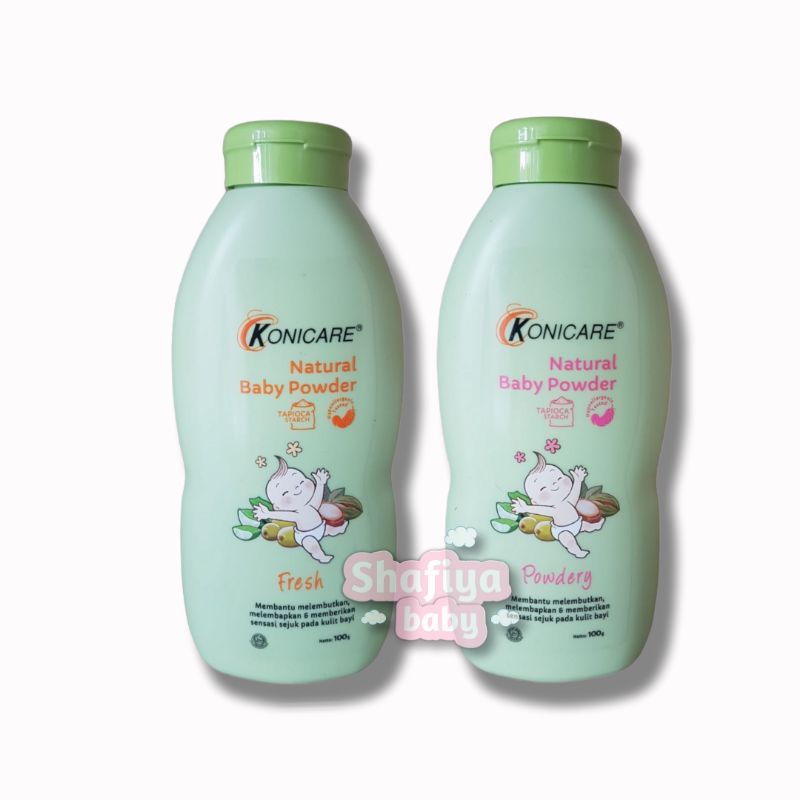 Konicare Baby Powder Natural 200gr, 100gr