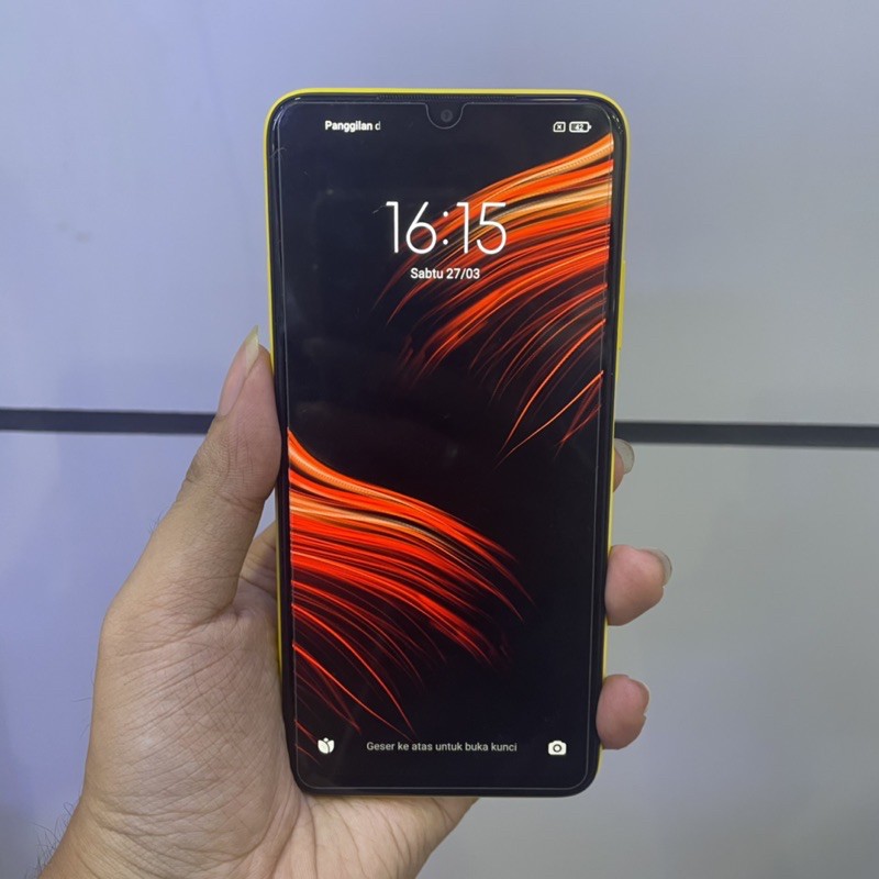 xiaomi poco m3 ram 4gb second fullset bekas pakai