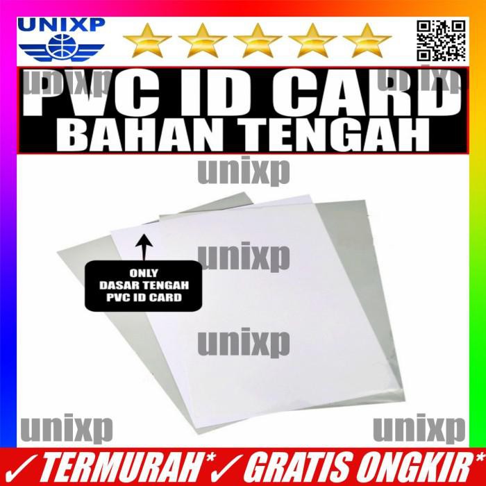 

Kertas / Kertas Pvc Bahan Id Card Instan - Dasar Tengah White Putih - 1 Pack=50Lembar