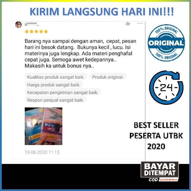 BUKU SKS KEMAMPUAN DASAR SISTEM KEBUT SEMALAM / BUKU SKS TKD 2021-2