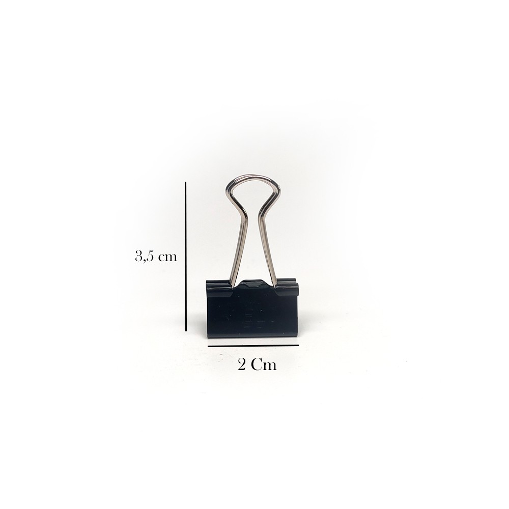 

Binder Clip / Klip / Double Clip / Penjepit kertas Eselon 107 1 box isi 12pcs