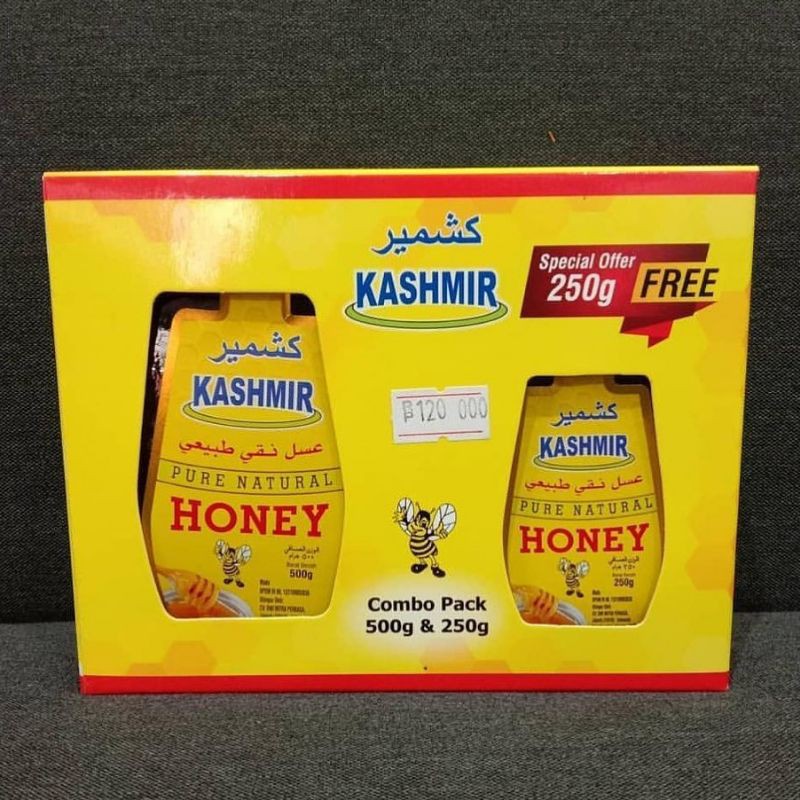 

madu Kashmir 500gr gratis 250gr