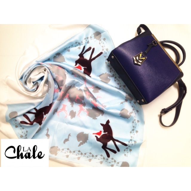 Scarf Printing Motif Custom Kode Deer