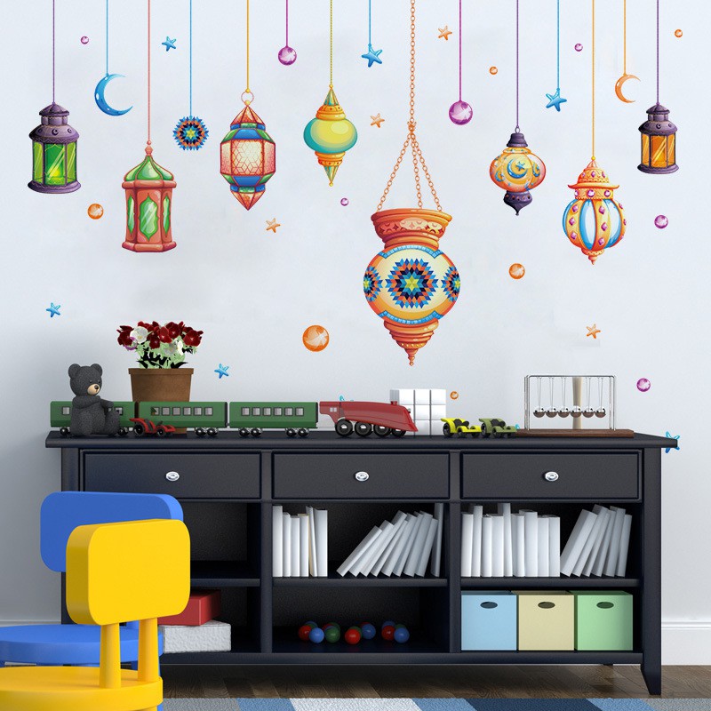 Reliza Wall Sticker Lampu Gantung CHANDELIER LAMP Stiker Dinding LDR9263