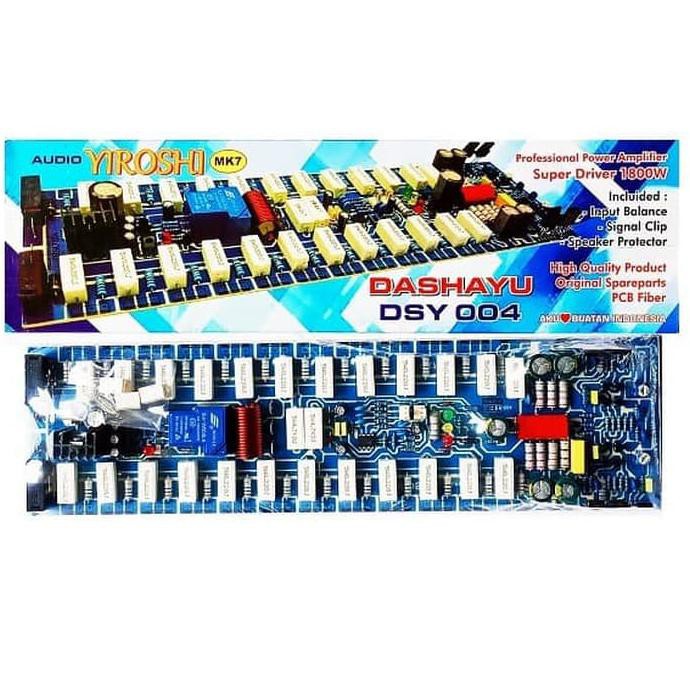 KIT MODUL AUDIO POWER AMPLIFIER MK7 SUPER DRIVER 1800W YIROSHI sincer02 Ayo Order
