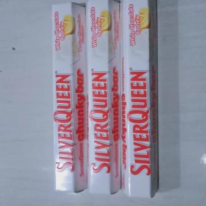 

Discount Today Silverqueen Chunky Bar White Chocolate Cashew 100g