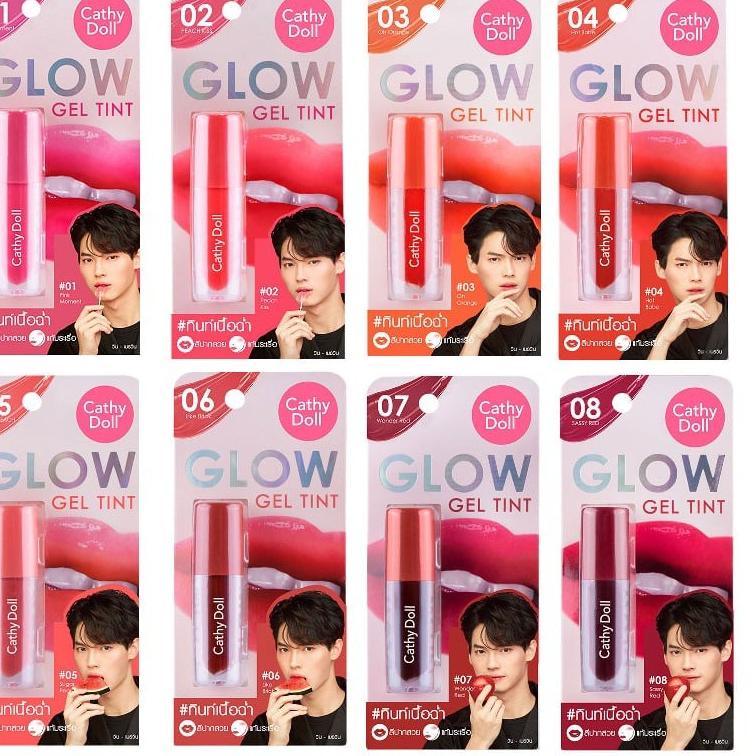 CATHY DOLL GLOW GEL TINT X BRIGHTWIN WIN METAWIN BRIGHT VACHIRAWIT 2GETHER THE SERIES LIP TINT ori t