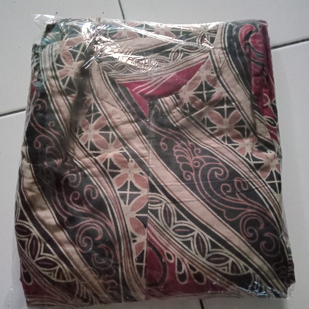 Ms Gamis Batik Sriwedari Maxi Bumil/busui Katun Sogan Allsize & Jumbo Cod Gamis Batik