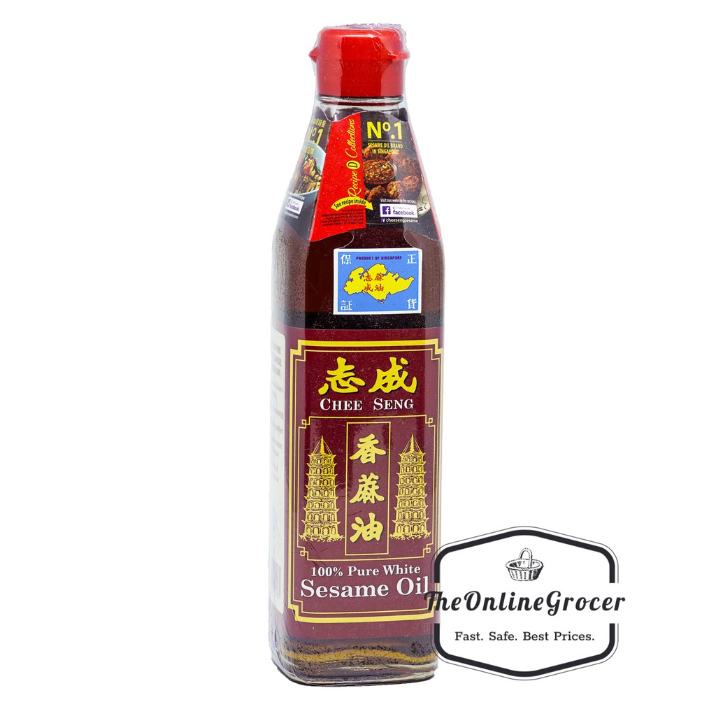 Chee Seng White Sesame Oil 375ml – Minyak Wijen Putih Cheeseng