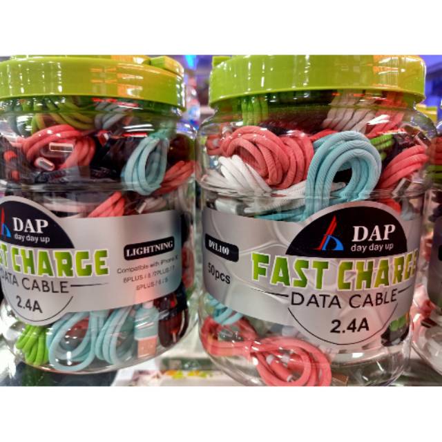 Kabel Data Dap iPhone DYL100 Kabel Data iPhone 5 6 7 8 Kabel Data Dap For iPhoneKabel Charger Iphone