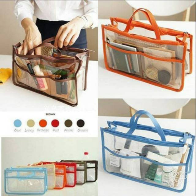 Korean Fashion Travel Dual in Bag/ Daleman Tas / Organizer Bag