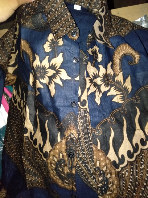 Kemeja Baju Batik Anak Umur 2 3 4 5 6 7 8 9 10 Tahun / Atasan Lengan Panjang Anak Laki Laki Kekinian