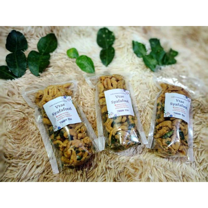 

Usus krispi OrI daun jeruk