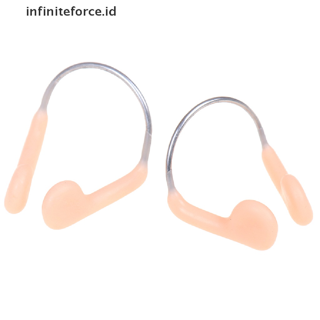 (Infiniteforce.Id) Klip Hidung Bahan Silikon Anti Slip Untuk Diving / Renang