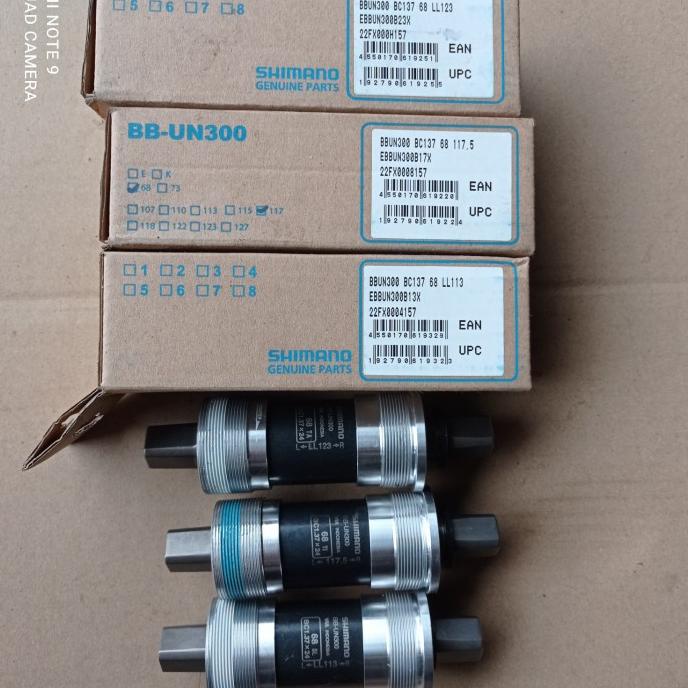 Bottom Bracket Shimano Bb Kotak Bearing Un300 113 Mm