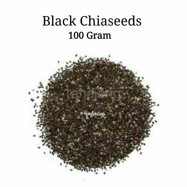 

ORGANIC BLACK CHIA SEEDS 100 GRAM (CERTIFIED)