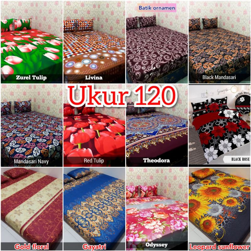 grosir sprei homemade ukur 120