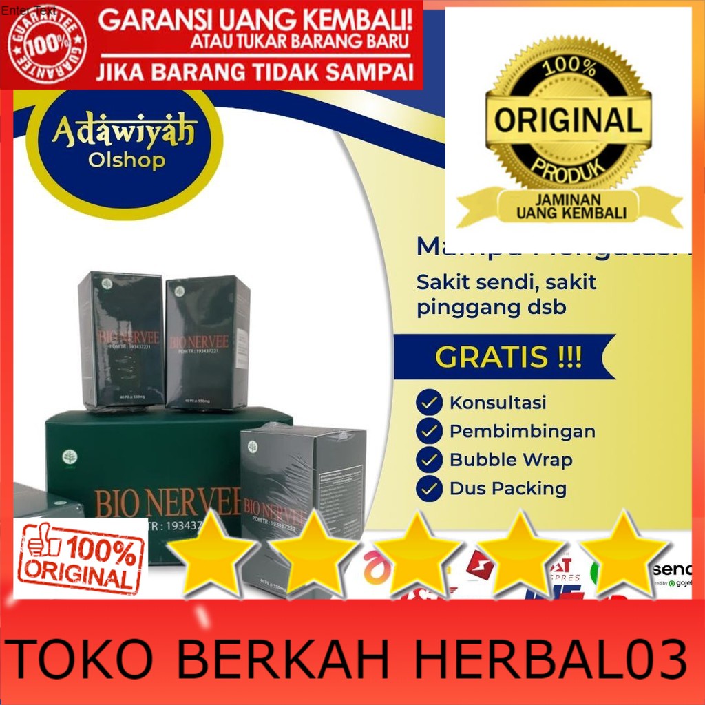 100% ASLI BIONERVE BIO NERVEE BIO NERVE OBAT SENDI SARAF ORIGINAL