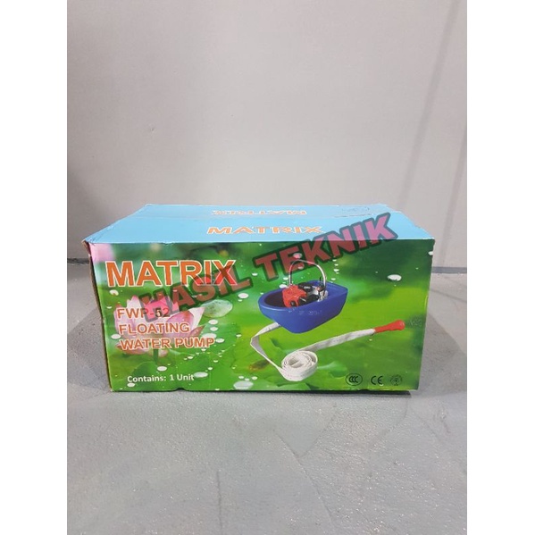 Floating Water pump MATRIX Pompa Air Apung Irigasi Sawah