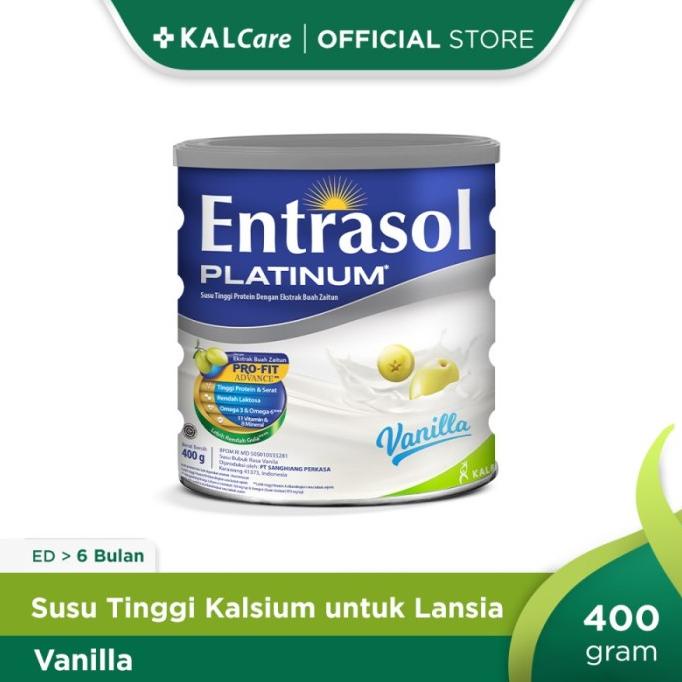 

[COD] Entrasol Senior Platinum Vanila 400 gr [COD]