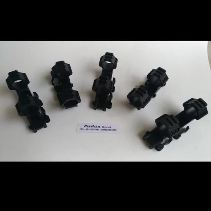 Cuci Gudang Picatiny Quick Release Teleskop Telescope Scope Riflescope Pcp Padox Trendi