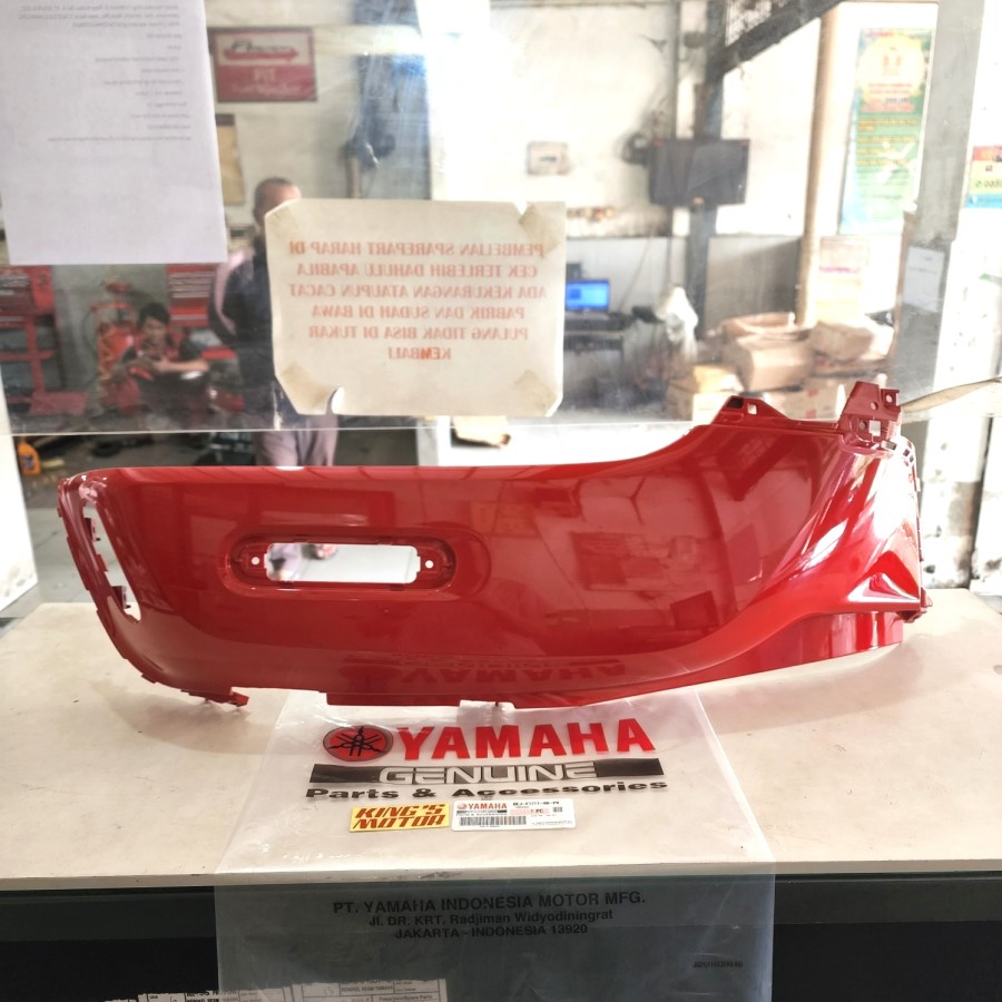 COVER BODY FAZZIO FAZIO MERAH CABE KIRI BEJ F1711 P0 ASLI YAMAHA