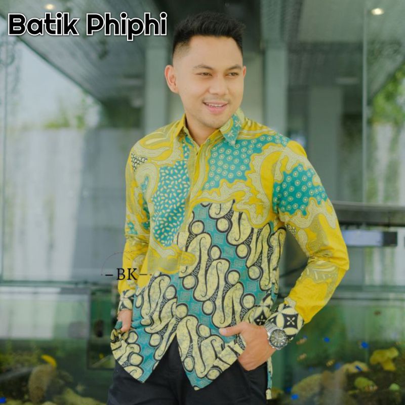 Couple Batik Bianka Senno Kuning Size M, L, XL, XXL ORIGINAL