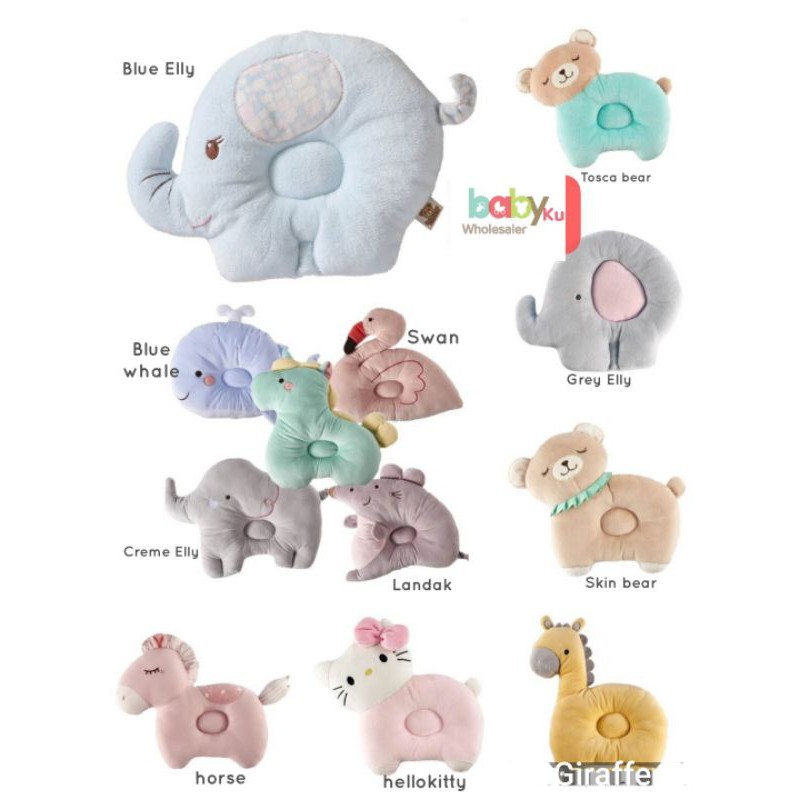 Bantal bayi anti peang Bantal peang bayi karakter animal Bantal bayi anti peang Bantal peang bayi karakter animal