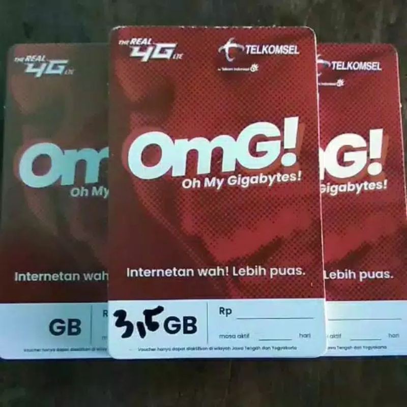 Voucher Telkomsel 3,5GB
