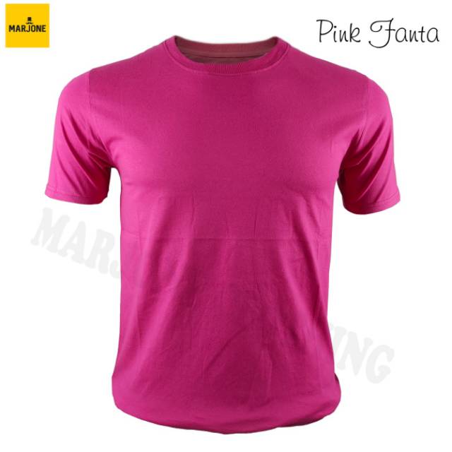 kaos polos dewasa pink fanta