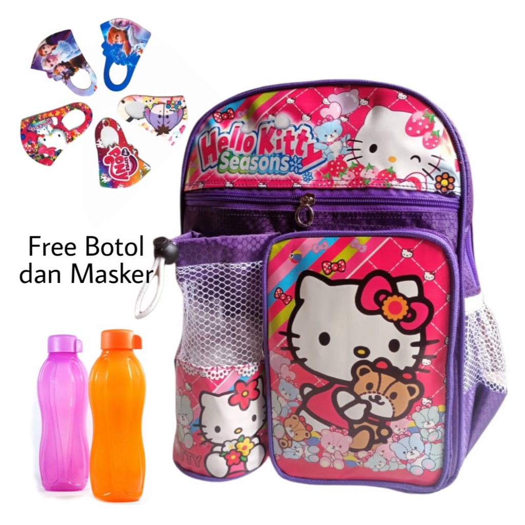 tas mixue viral - tas ransel anak cewek GRATIS botol dangantungan tas - ransel sekolah anak tk dan sd - tas anak perempuan