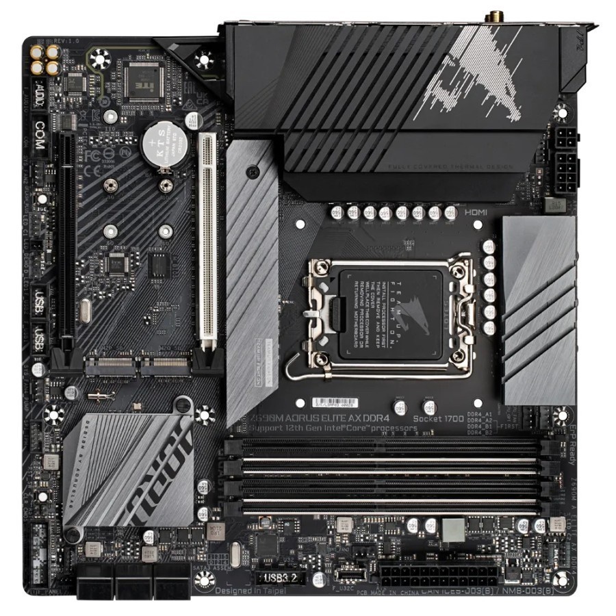 Motherboard Gigabyte Z690M Aorus Elite AX DDR4 (LGA1700, Z690, USB3.2)