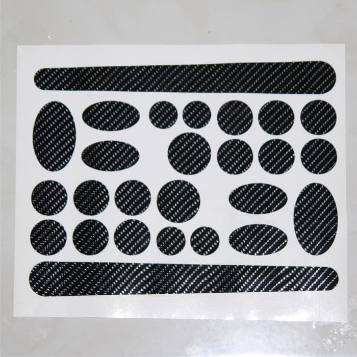 Bc06 Sticker Pelindung Protector Frame Sepeda Carbon Bmx Mtb