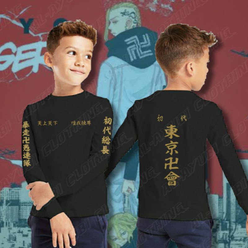Kaos Anak Tokyo Manji Gang Tokyo Revengers