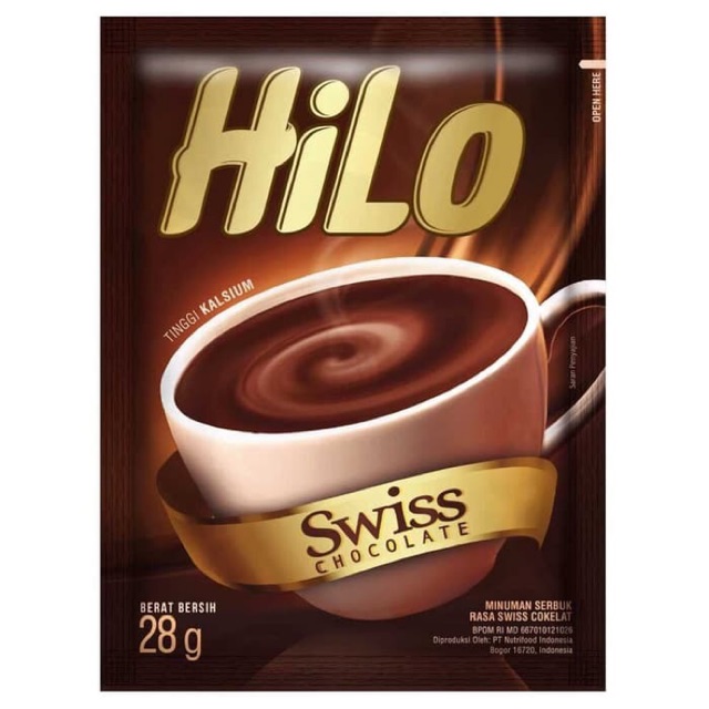 

Hilo Swiss Chocolate 10 Sachet