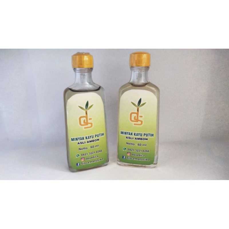 Minyak Kayu Putih DS Asli Ambon 60 ml