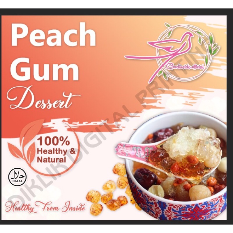 

peachgum dessert