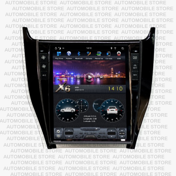 Mtech Head Unit Tesla Android Toyota Harrier 2008 - 2015