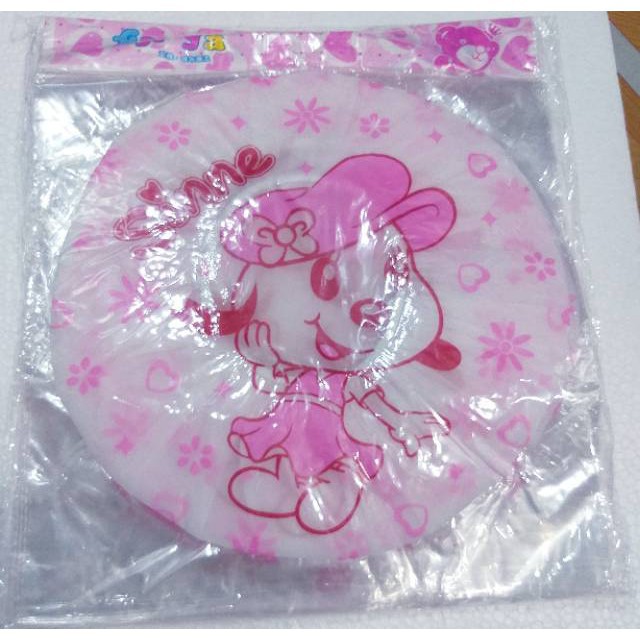 grosir  Shower cap karakter besar 12 PCS topi mandi