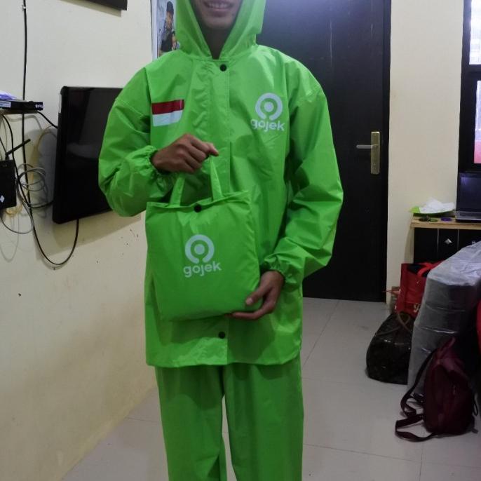 jas hujan ojek ojol gojek grab