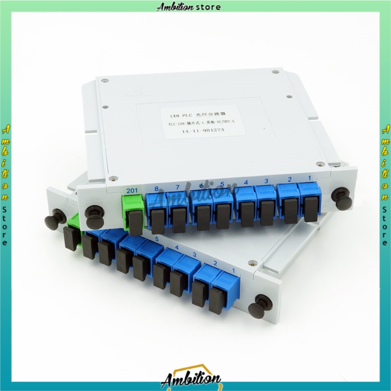 JUAL Passive Splitter Box 1-8 SC UPC