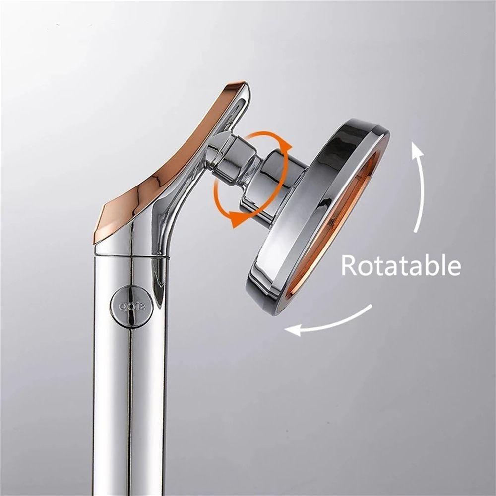 Populer Shower Head Nozzle Dapat Berputar Dapat Disesuaikan Genggam