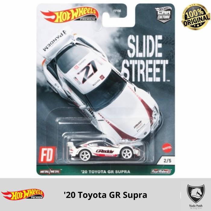 Hot Wheels Premium Slide Street 20 Toyota Gr Supra Hotwheels By Eastern
