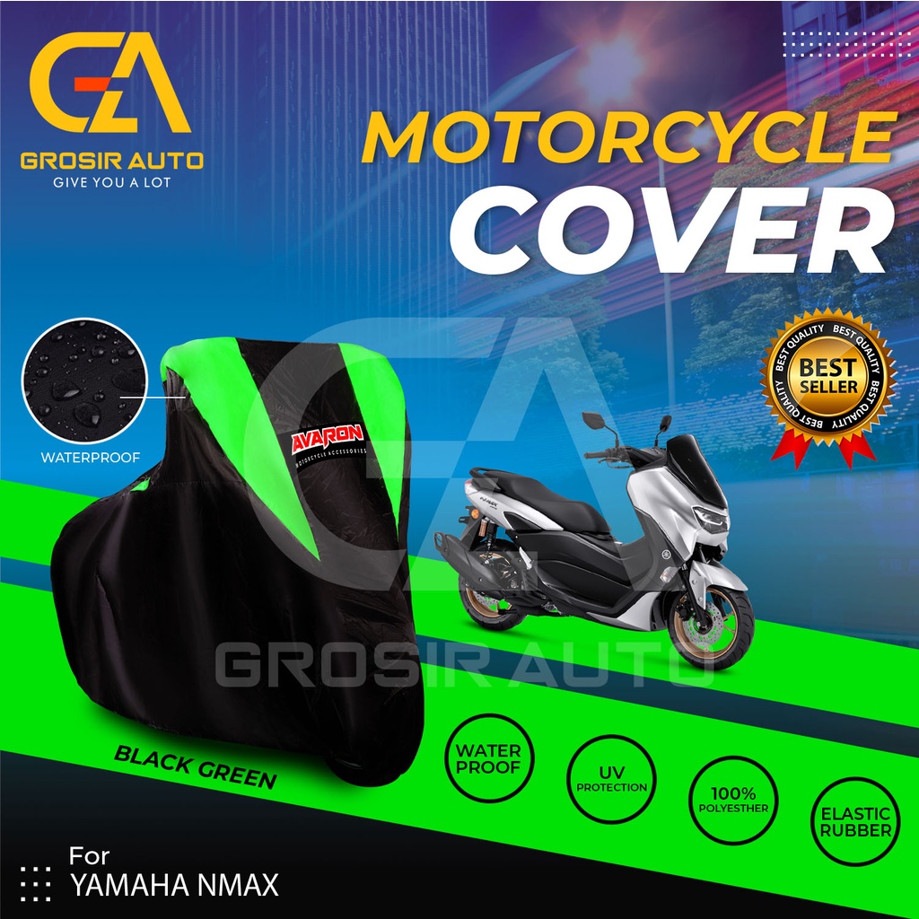 Sarung Motor AVARON NMAX Penutup Pelindung Body Cover Motor Warna Anti Air Merk Avaron