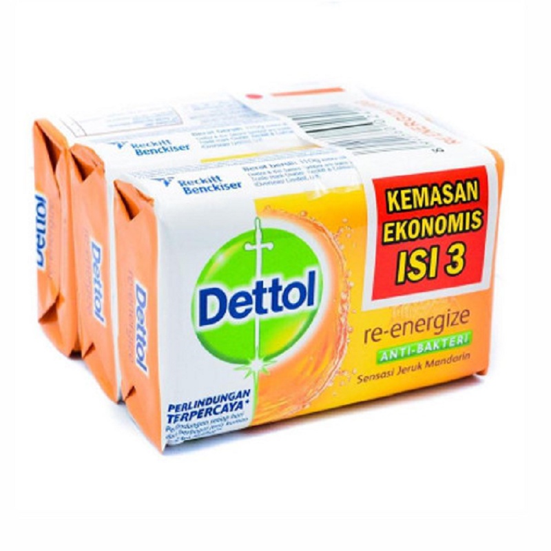 [3 Pcs] Dettol Soap 60 gr | Dermythol Soap 70 gr